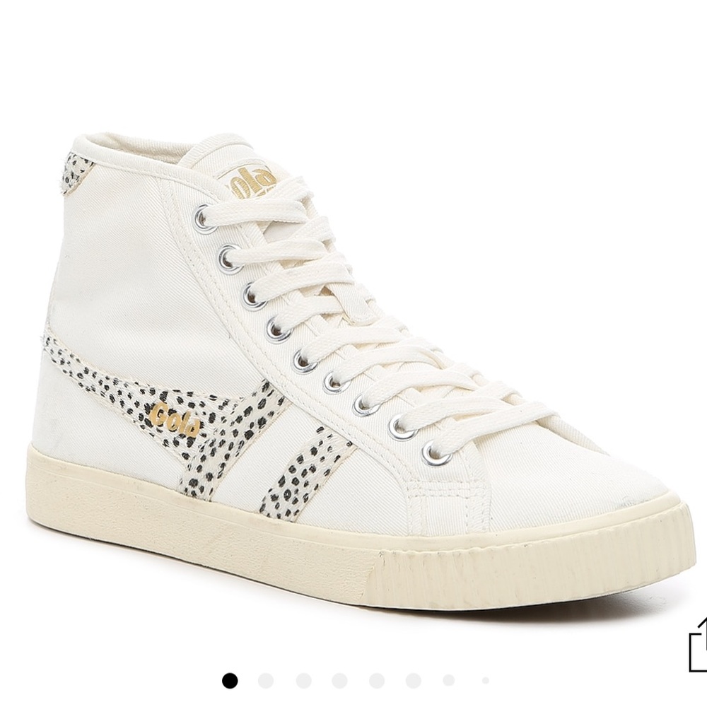 Gola high top cheetah sneakers